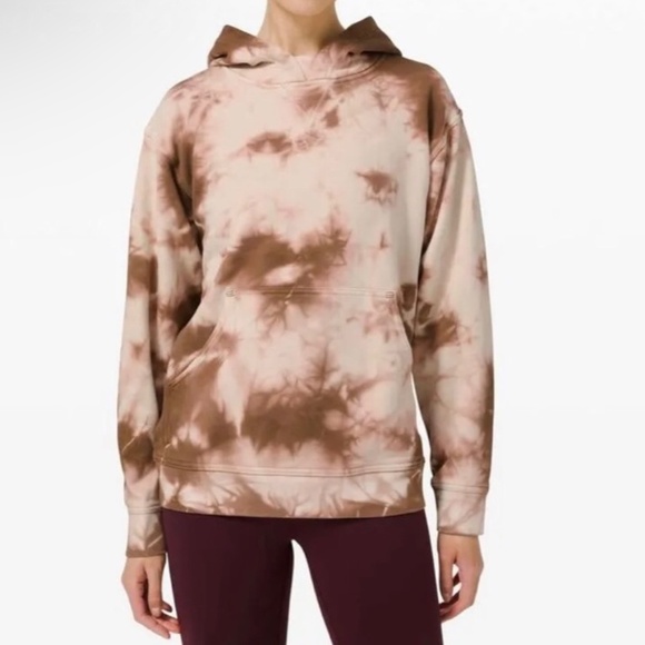 lululemon athletica Tops - LuLulemon All Yours Hoodie in Earth Dye Clay sz 2 NWT